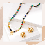 Serena Sunset Gemstone Necklace