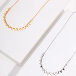 Abby - Minimalist Sterling Silver Necklace - Pearlorious Jewellery