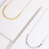Abby - Minimalist Sterling Silver Necklace - Pearlorious Jewellery