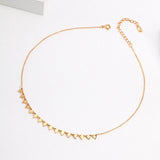 Abby - Minimalist Sterling Silver Necklace - Pearlorious Jewellery