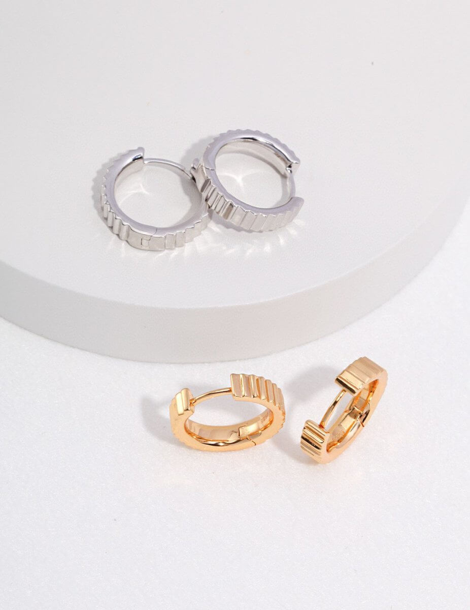 Abby - Sterling Silver Earrings - Pearlorious Jewellery
