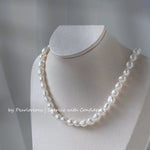 Adeline - 18K Gold Vermeil Baroque Pearl Necklace - Pearlorious Jewellery