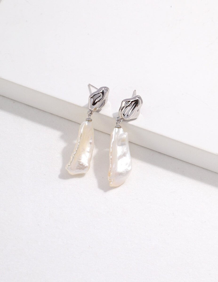 Adeline - Pearl Drop Earrings - Pearlorious Jewellery