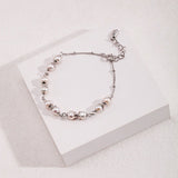 Allison - Freshwater Pearl and Sterling Silver Bracelet - Pearlorious Jewellery