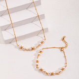Allison - Freshwater Pearl and Sterling Silver Bracelet - Pearlorious Jewellery