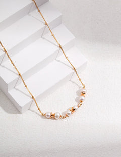 Allison - Sterling Silver and Freshwater Pearl Necklace - Pearlorious Jewellery