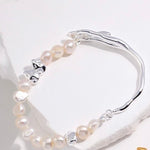 Amy - Freshwater Pearl Sterling Silver Bracelets - Pearlorious Jewellery
