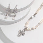 Anya - The Knot Freshwater Pearl Necklace - Pearlorious Jewellery