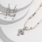 Anya - The Knot Freshwater Pearl Necklace - Pearlorious Jewellery