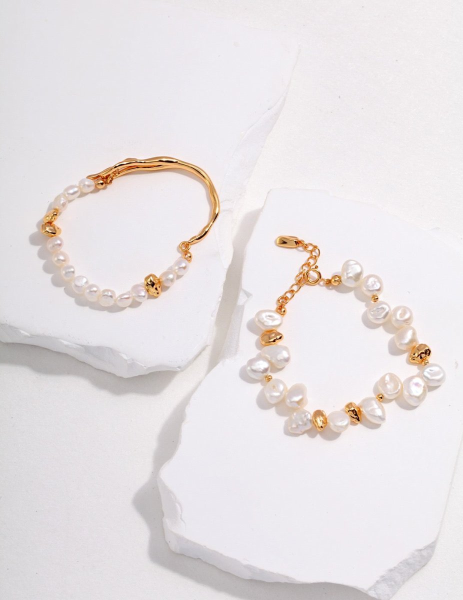 Ariana - Delicate Freshwater Pearl Bracelet - Pearlorious Jewellery