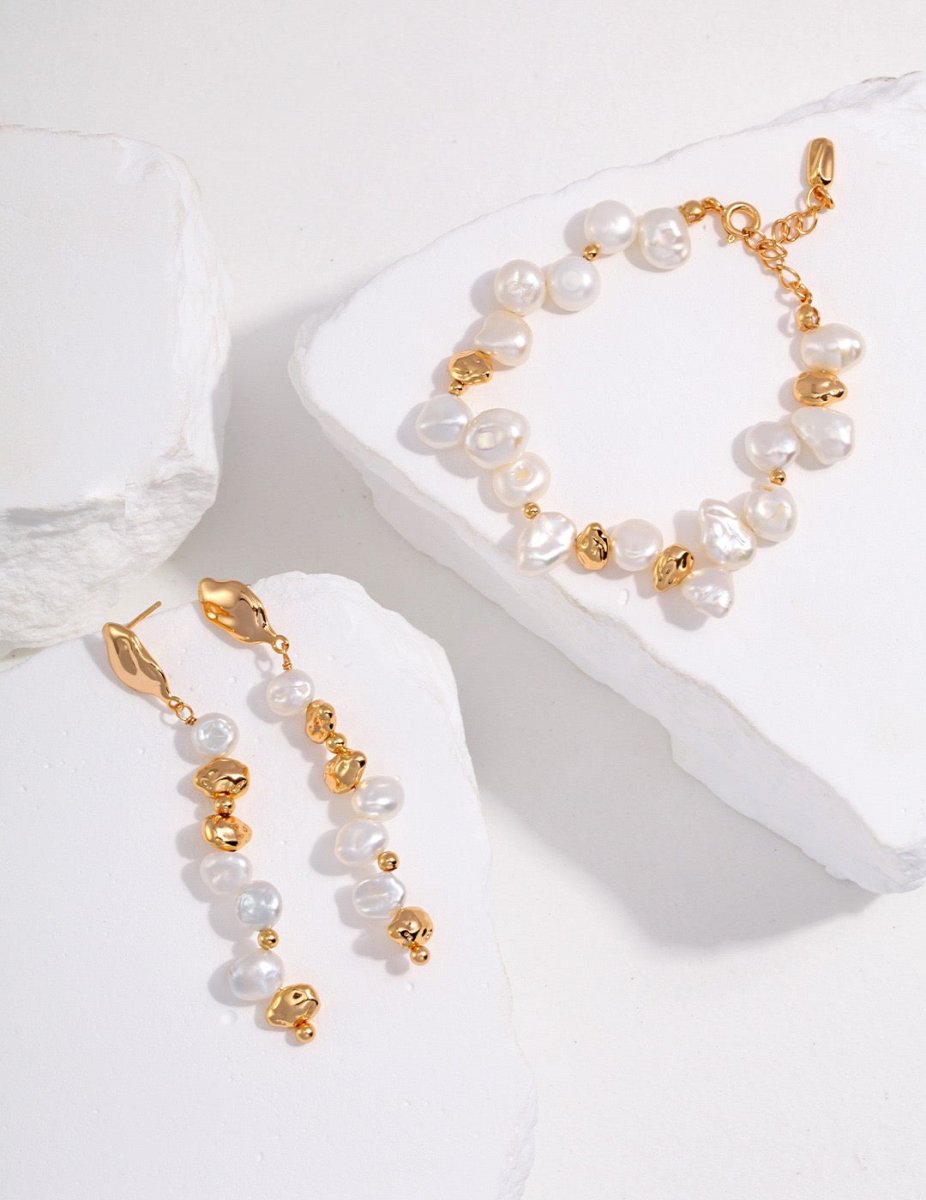 Ariana - Delicate Freshwater Pearl Bracelet - Pearlorious Jewellery