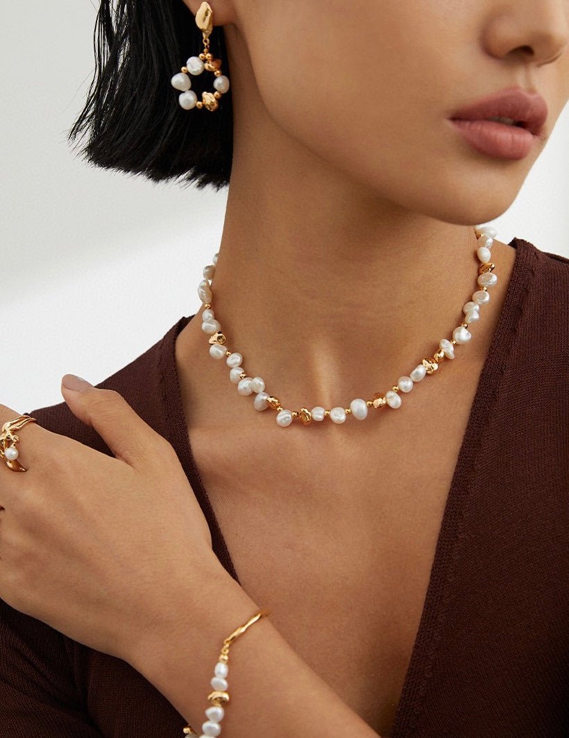 Ariana - Freshwater Pearl Necklace - Pearlorious Jewellery