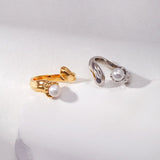 Ariel - Freshwater Pearl and Sterling Silver Ring - Pearlorious Jewellery