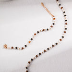 Ashley - Sterling Silver Tiger Eye Necklace - Pearlorious Jewellery
