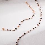 Ashley - Sterling Silver Tiger Eye Necklace - Pearlorious Jewellery