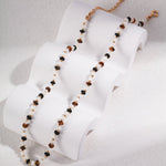 Ashley - Sterling Silver Tiger Eye Necklace - Pearlorious Jewellery