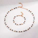 Ashley - Sterling Silver Tiger Eye Necklace - Pearlorious Jewellery