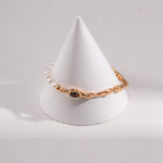 Ashley - Tiger Eye Stone and Pearl Bracelet - Pearlorious Jewellery