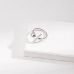Aubrey - Minimalist Sterling Silver Ring - Pearlorious Jewellery