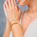 Aurora - Classic Look Fashionable Freshwater Pearl Bracelet - Pearlorious Jewellery