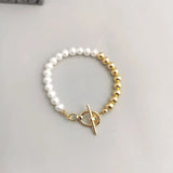 Aurora - Classic Look Fashionable Freshwater Pearl Bracelet - Pearlorious Jewellery