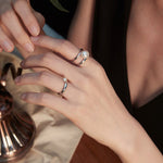 Bonnie - Timeless Sterling Silver and Freshwater Pearl Ring - Pearlorious Jewellery