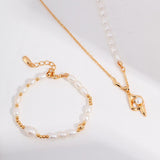 Brooklyn - Classic and Simple Freshwater Pearl and Sterling Silver Bracelet - Pearlorious Jewellery