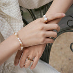 Brooklyn - Classic Pearl Ring - Pearlorious Jewellery