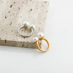 Brooklyn - Classic Pearl Ring - Pearlorious Jewellery