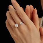 Brooklyn - Classic Pearl Ring - Pearlorious Jewellery