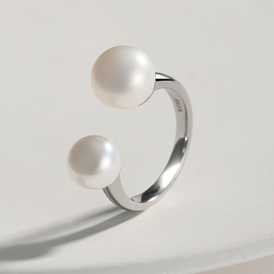 Brooklyn - Classic Pearl Ring - Pearlorious Jewellery