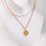 Brylee - Sterling Silver Evil Eye Charm Necklace - Pearlorious Jewellery