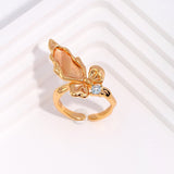Camila - Butterfly Sterling Silver Rings - Pearlorious Jewellery