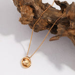 Casa - Minimalist Sterling Silver Pendant Necklace - Pearlorious Jewellery
