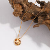 Casa - Minimalist Sterling Silver Pendant Necklace - Pearlorious Jewellery