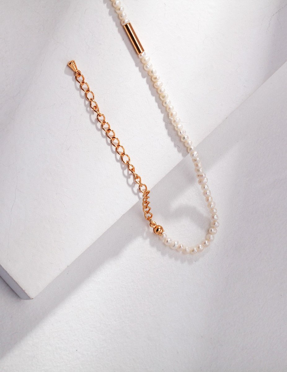 Casa - Simple Freshwater Pearl Necklace - Pearlorious Jewellery