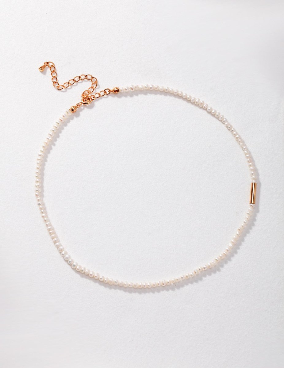 Casa - Simple Freshwater Pearl Necklace - Pearlorious Jewellery