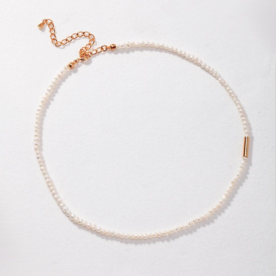 Casa - Simple Freshwater Pearl Necklace - Pearlorious Jewellery