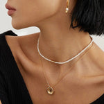 Casa - Simple Freshwater Pearl Necklace - Pearlorious Jewellery