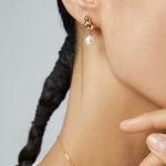Cassia - Sterling Silver and Freshwater Pearl Earrings - Pearlorious Jewellery