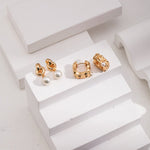 Cassia - Sterling Silver and Freshwater Pearl Earrings - Pearlorious Jewellery