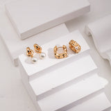 Cassia - Sterling Silver and Freshwater Pearl Earrings - Pearlorious Jewellery