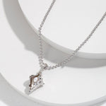 Cassie - Sea Snail Conch Pendant Necklace Sterling Silver Sea Shell with Pearl - Pearlorious Jewellery