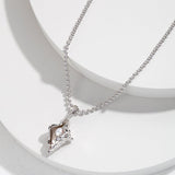 Cassie - Sea Snail Conch Pendant Necklace Sterling Silver Sea Shell with Pearl - Pearlorious Jewellery