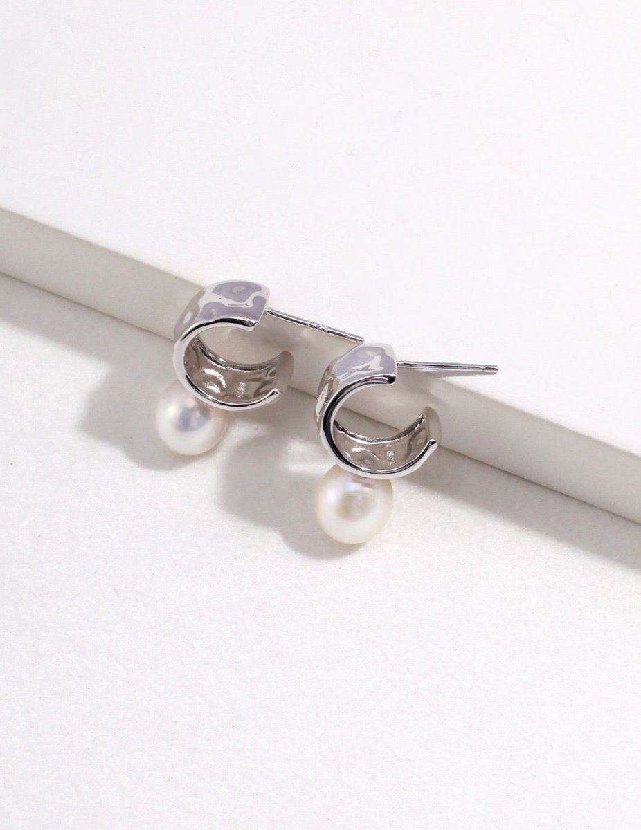 Celeste - Freshwater Pearl Earrings - Pearlorious Jewellery