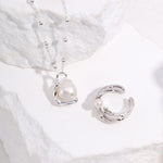 Celeste - Round Freshwater Baroque Pearl Necklace - Pearlorious Jewellery