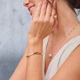 Celeste - Round Freshwater Baroque Pearl Necklace - Pearlorious Jewellery