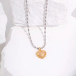 Charlotte - Be Loved Necklace - love heart pendant necklace sterling silver gift for her - Pearlorious Jewellery