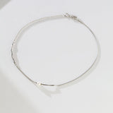 Corey - Minimalist Sterling Silver and Freshwater Pearl Necklace - Pearlorious Jewellery