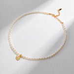 Elena - Freshwater Pearl Necklace with Heart Pendant - Pearlorious Jewellery